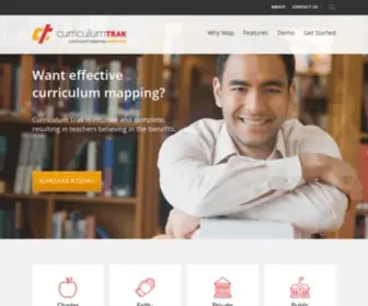 Curriculumtrak.com(Curriculum mapping) Screenshot