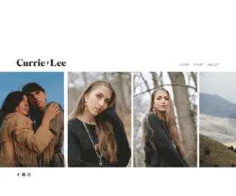 Currielee.com(Currie Lee) Screenshot