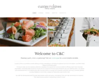 Currier-Chives.com(Wedding Catering) Screenshot