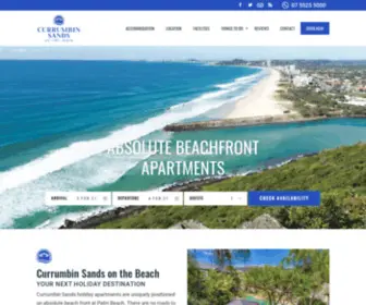 Currumbinsands.com.au(Currumbin Sands) Screenshot