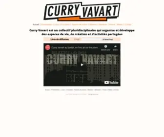 Curry-Vavart.com(Collectif Curry Vavart) Screenshot
