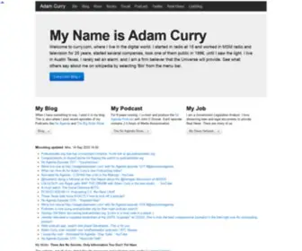 Curry.com(Adam Curry) Screenshot