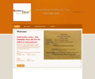 Curryandcrust.com(IPage) Screenshot