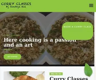 Curryclasses.com(Curry Classes) Screenshot