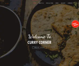 Currycornersf.site(Curry Corner South San Francisco) Screenshot