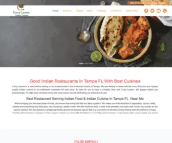 Curryleavesindiancuisine.com(Curry Leaves Indian Cuisine) Screenshot