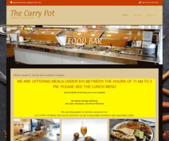 Currypotexpress.com(Authentic Indian Food) Screenshot