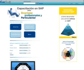 Cursap.com(Cursos de SAP Argentina) Screenshot