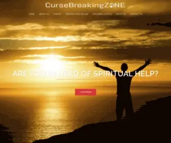 Cursebreak.com(Deliverance Ministry Online) Screenshot