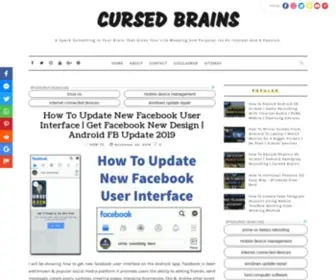 Cursedbrains.com(Cursed Brains) Screenshot