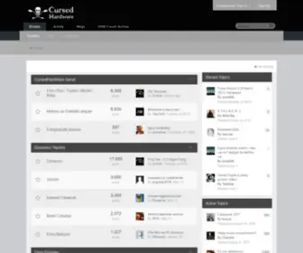 Cursedhardware.com(CursedHardWare) Screenshot