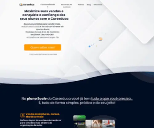 Curseduca.com.br(área de membros) Screenshot