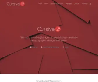 Cursiveq.com(Cursive Q Designs) Screenshot