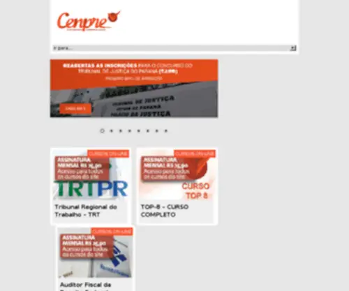 Cursocenpre.com.br(Curso Cenpre) Screenshot