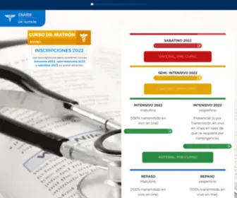 Cursodeactualizacionmedica.com(ENARM) Screenshot