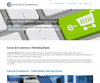 Cursodeecommerce.com.br(Curso de E) Screenshot