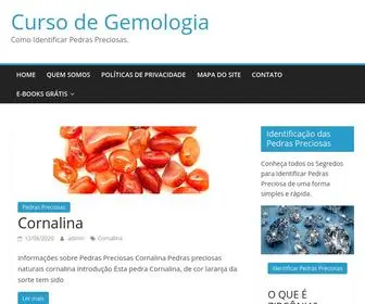 Cursodegemologia.com.br(Curso de Gemologia) Screenshot