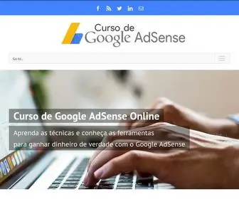 Cursodegoogleadsense.com.br(Curso de Google AdSense) Screenshot
