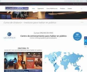Cursodeoratoria.com(Curso de Oratoria) Screenshot