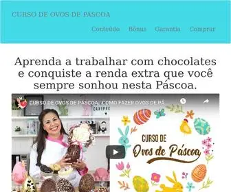 Cursodeovosdepascoa.com(Ovos de pascoa) Screenshot