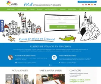 Cursodepolaco.com(Cursos de polaco) Screenshot