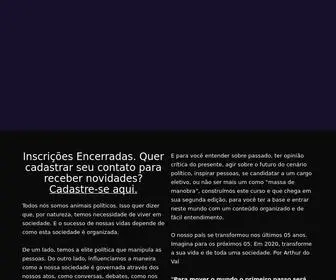 Cursodepolitica.com.br(Curso de Política) Screenshot