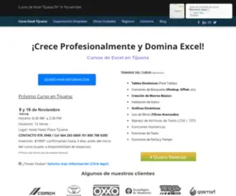 Cursoexceltijuana.com(Curso de Excel en TijuanaAbrilCurso de Excel Intermedio) Screenshot