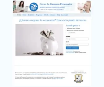 Cursofinanzaspersonales.com(Curso Finanzas Personales) Screenshot