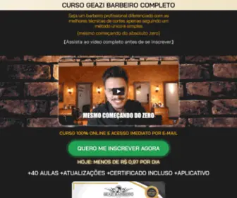 Cursogeazibarbeiro.com(PROMOÇÃO ÚNICA) Screenshot