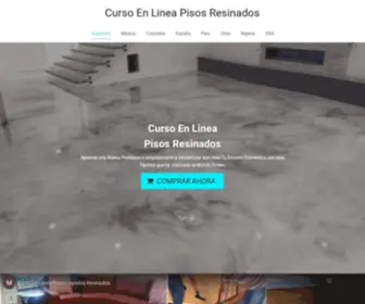 Cursopisosresinados.com(Curso En Linea Pisos Resinados) Screenshot