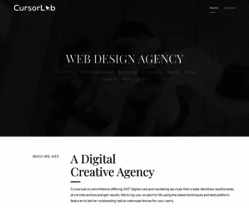 Cursorlab.com(Web Design Agency) Screenshot