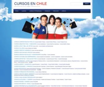 Cursos-EN-Chile.cl(Educación en Chile) Screenshot