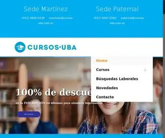 Cursos-Uba.com.ar(Cursos UBA) Screenshot