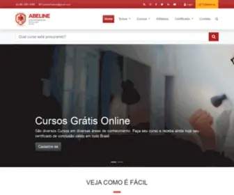Cursosabeline.com.br(Cursos Abeline do Brasil) Screenshot