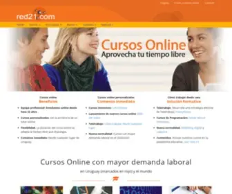 Cursosadistancia.com.uy(Cursos online Uruguay de Programación) Screenshot