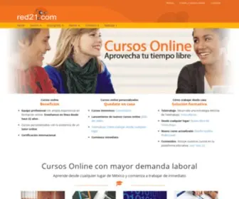 Cursosadistancia.mx(Cursos online en Mexico. Aprende Programación) Screenshot