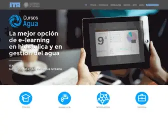Cursosagua.net(Cursos Agua) Screenshot