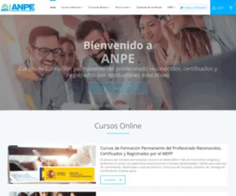 Cursosanpe.es(Cursos ANPE) Screenshot