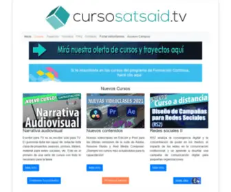 Cursosatsaid.com.ar(Capacitación profesional en TV) Screenshot