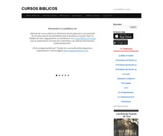 Cursosbiblicos.net(Bíblicos) Screenshot