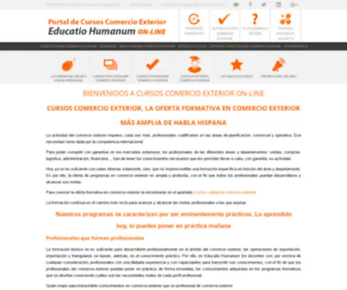 Cursoscomercioexterior-Online.es(Máster) Screenshot