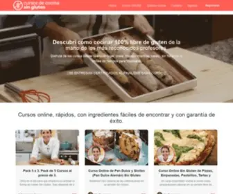 Cursosdecocinasingluten.com(Cursos Online de Cocina Sin Gluten) Screenshot