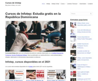 Cursosdeinfotep.com(Cursos de Infotep: Estudia gratis en la República Dominicana 2024) Screenshot