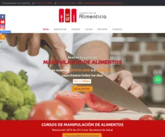 Cursosdemanipulacion.com(ᐉ Cursos de manipulación de Alimentos) Screenshot