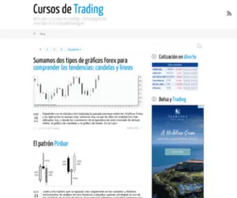 Cursosdetrading.es(Estrategias de inversión) Screenshot