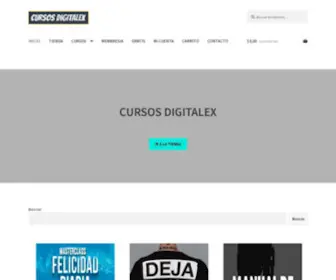 Cursosdigitalex.com(TIENDA ONLINE CURSOS DIGITALES) Screenshot