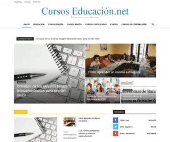 Cursoseducacion.net(Inicio) Screenshot