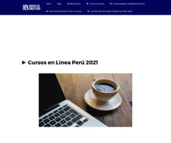 Cursosenlinea10.xyz(► Cursos en Línea Perú► Cursos en Línea Perú) Screenshot