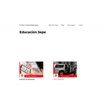 Cursosensepe.site(Cursosensepe site) Screenshot