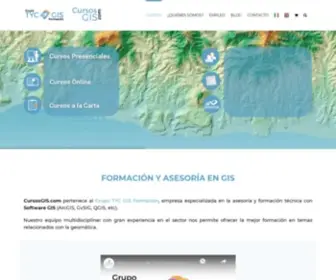 Cursosgis.com(TYC GIS Formación) Screenshot
